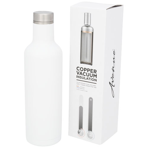 Bouteille Pinto avec isolation par le vide et couche de cuivre 750ml