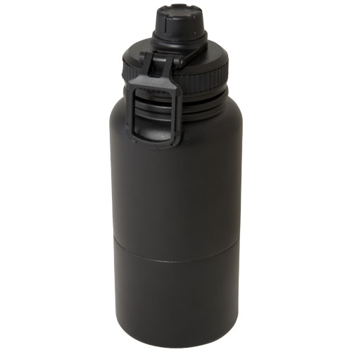 Bouteille de sport Dupeca de 840 ml avec isolation en acier inoxydable certifiée RCS
