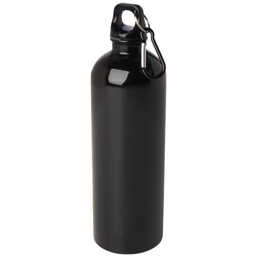 Bouteille d'eau Oregon de 750 ml simple paroi en acier recyclé certifié RCS avec mousqueton