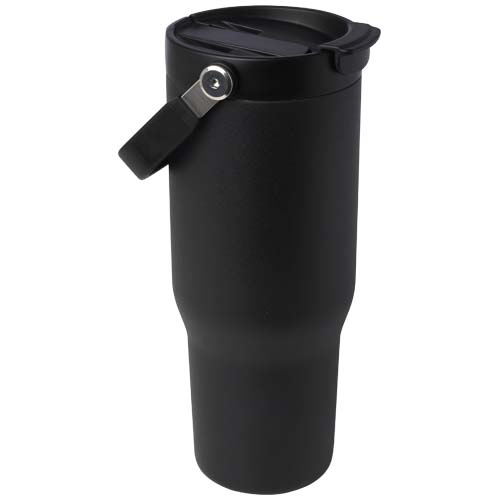 Gobelet avec isolation sous vide Bronx en cuivre et acier inoxydable recyclé certifié RCS Bronx de 900 ml avec couvercle à double fonction