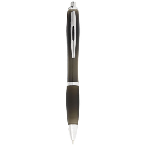 Stylo à bille Nash avec grip noir (encre noire)