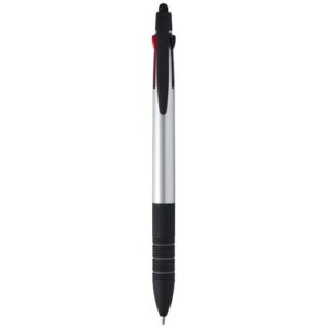 Stylo bille Trine recyclé RCS 3 encres avec stylet