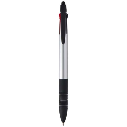 Stylo bille Trine recyclé RCS 3 encres avec stylet