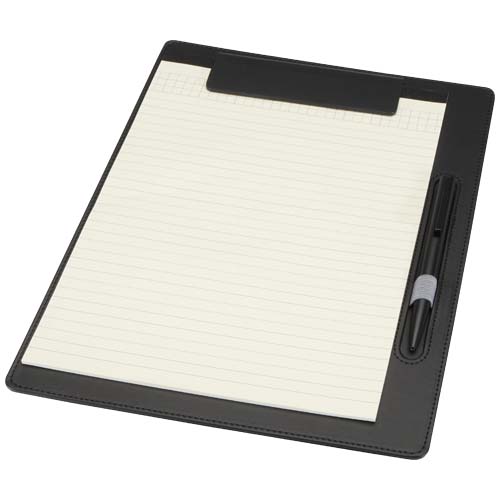 Porte-bloc Clast A4 avec fermeture magnétique et stylo bille recyclé RCS (encre noire)