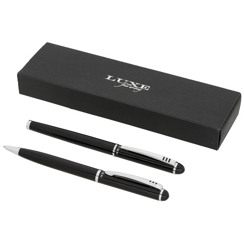 Parure Stylo bille et roller Andante (encre noire)