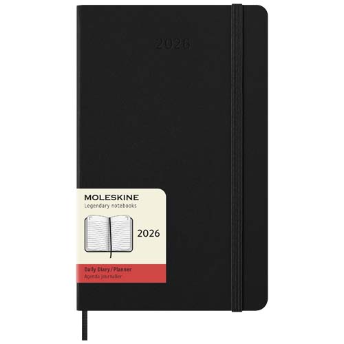 Agenda L quotidien 12 mois Moleskine à couverture rigide
