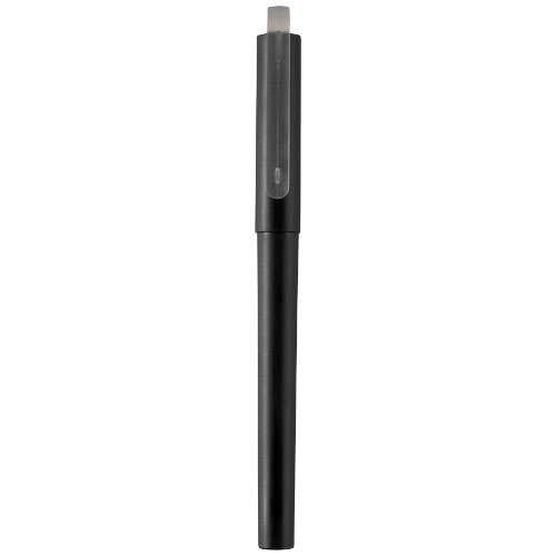 Stylo roller Mauna avec gel en PET recyclé (encre noire)