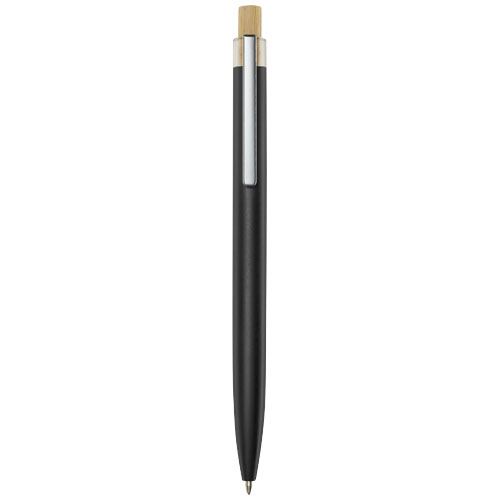 Stylo bille en aluminium recyclé Nooshin (encre noire)