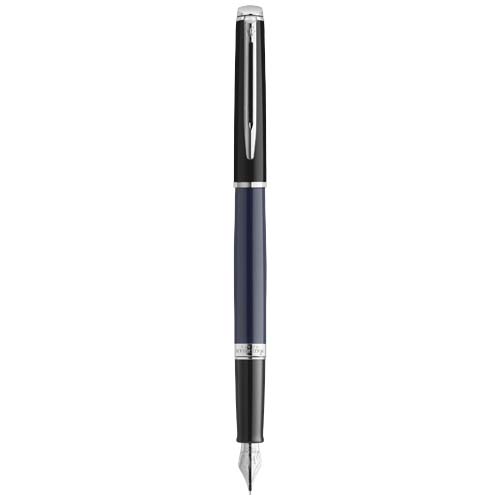 Stylo plume Waterman Hemisphere avec habillage palladium (encre bleue)