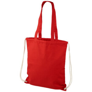 Sac à dos en coton 240 g/m² avec cordon de serrage Eliza 6L