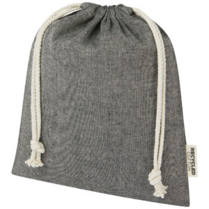 Sac cadeau moyen Pheebs en coton recyclé GRS 150 g/m² de 1,5 L
