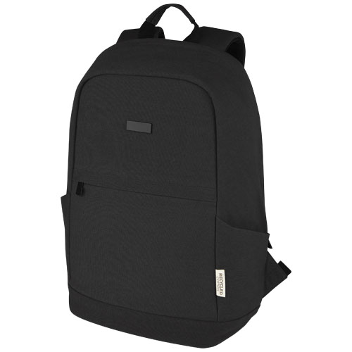 Sac à dos anti-vol pour ordinateur portable Joey de 18 L en toile recyclée GRS 15,6 pouces