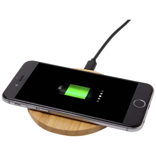 Tapis de charge sans fil en bambou Essence de 15 W