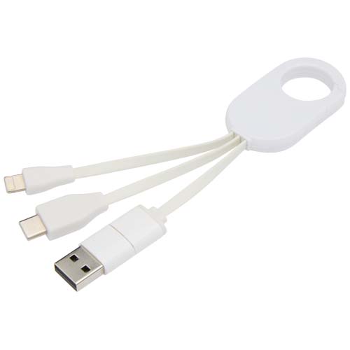 Câble de charge 4 en 1 Troop en plastique recyclé