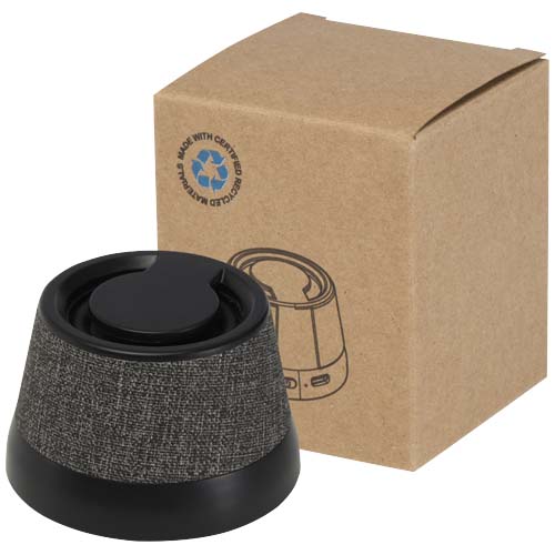 Haut-parleur Horna sans fil magnétique en plastique recyclé de 3 W