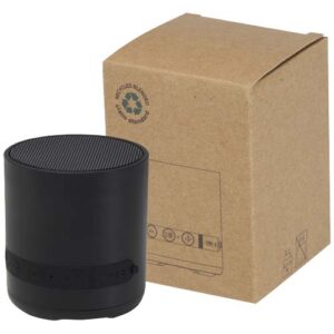 Haut-parleur Hunor sans fil de 3 W en plastique recyclé