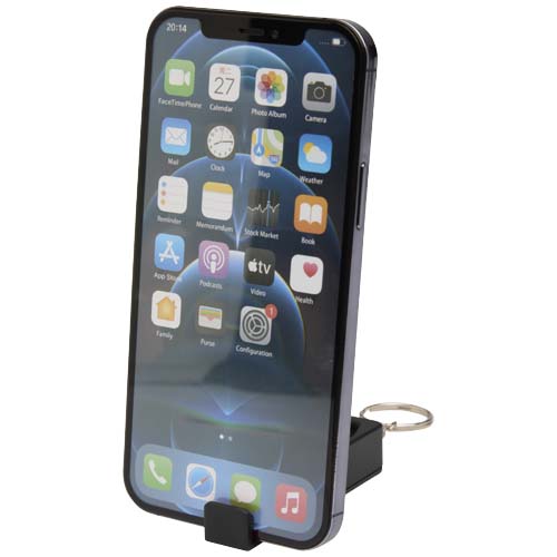 Support de téléphone Aggia avec jouet fidget en plastique recyclé