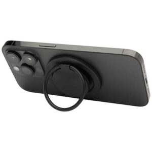 Support de téléphone Albali magnétique en plastique recyclé avec anneau de support