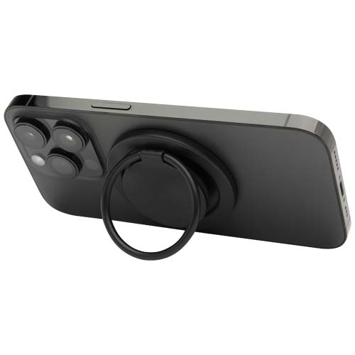 Support de téléphone Albali magnétique en plastique recyclé avec anneau de support