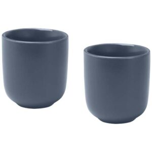 Tasses à expresso Male en céramique de 90 ml - set de 2 en finition mate