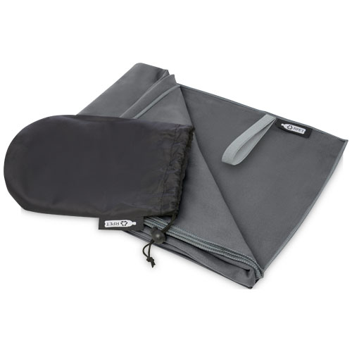 Serviette Pieter ultra-légère à séchage rapide fabriquée en PET recyclé 130 x 80 cm