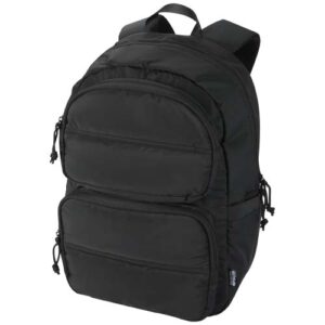Sac à dos pour ordinateur portable Puffer de 15,6" recyclé et certifié GRS, de15 L