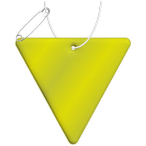 Attache réfléchissante en PVC en forme de triangle inversé H-12 RFX™