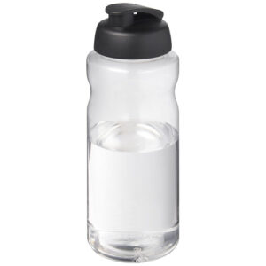 Bouteille de sport H2O Active® Base Pure de 1 L à couvercle rabattable
