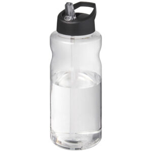 Bouteille de sport H2O Active® Big Base de 1 litre avec couvercle à bec verseur