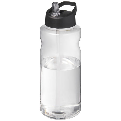 Bouteille de sport H2O Active® Big Base de 1 litre avec couvercle à bec verseur