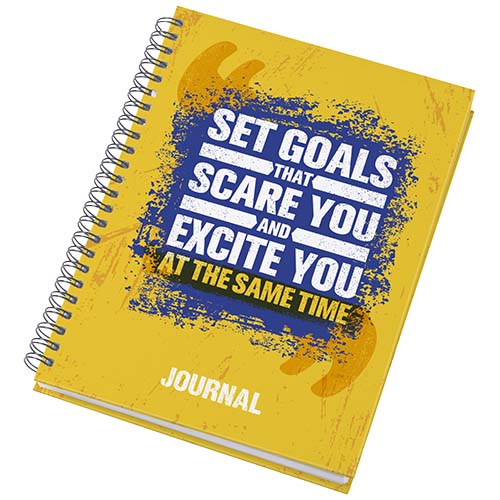 Journal à couverture rigide Desk-Mate® A5