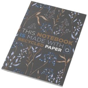 Cahier Novella Austen recyclé A5 à couverture souple de 50 feuilles