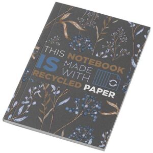 Cahier Novella Austen A6 recyclé à couverture souple de 50 feuilles