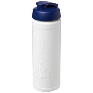 Bouteille de sport Baseline Rise de 750 ml recyclée avec couvercle rabattable