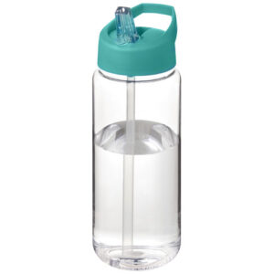 Bouteille de sport H2O Active® Octave Tritan™ de 600 ml avec couvercle à bec verseur