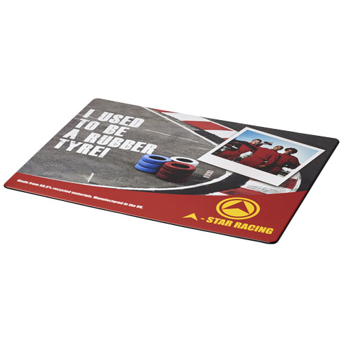 Tapis de souris Brite-Mat® avec matériau pneu