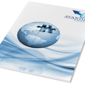 Bloc-notes Desk-Mate® A4 avec couverture