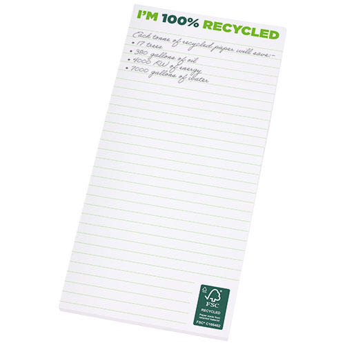 Bloc-notes 1/3 A4 recyclé Desk-Mate®