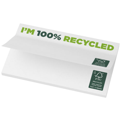 Mémos autocollants recyclés 127 x 75 mm Sticky-Mate®