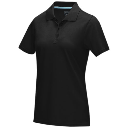 Polo Graphite bio manches courtes femme