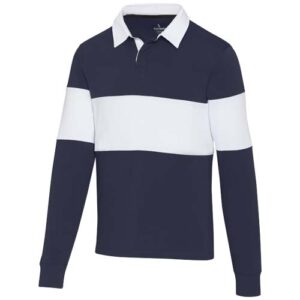 Sweatshirt de rugbyen coton organique Clyde unisexe