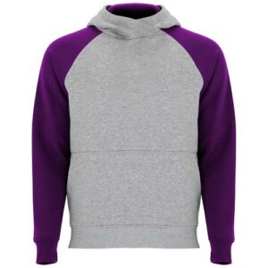 Sweat à capuche Badet bicolore pour enfant