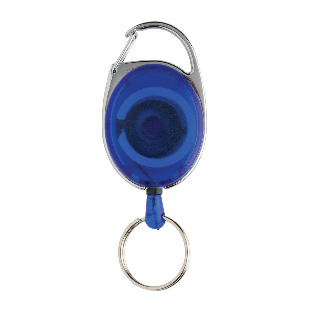 Porte-clés à clip extensible en ABS recyclé RCS