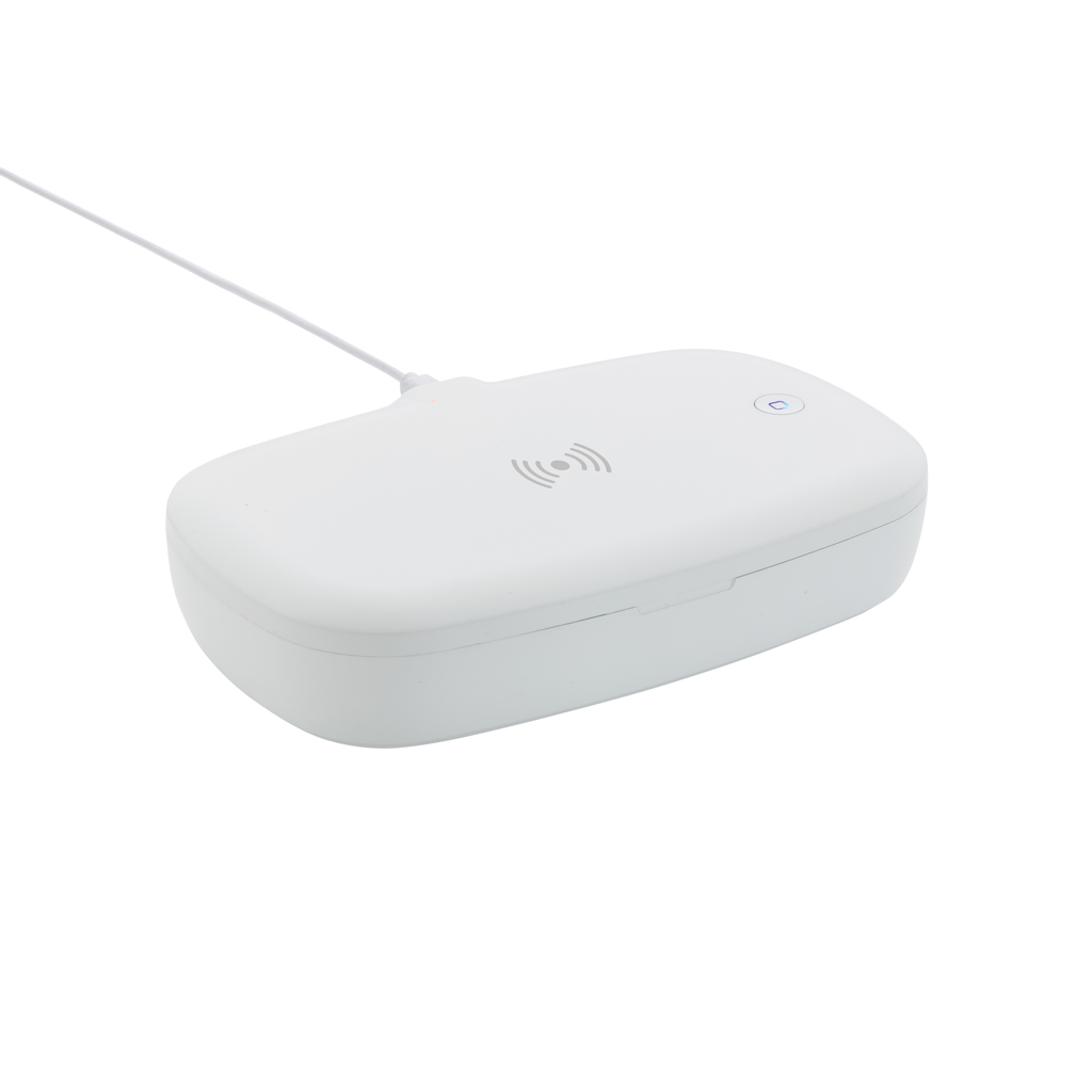 Boîte de stérilisation UV-C avec chargeur sans fil 5W