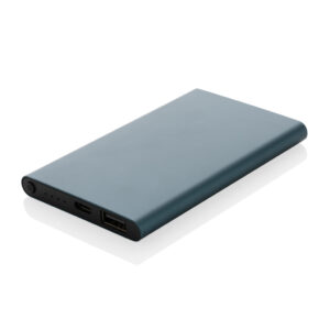 Powerbank 4000mAh en plastique recyclé/aluminium RCS