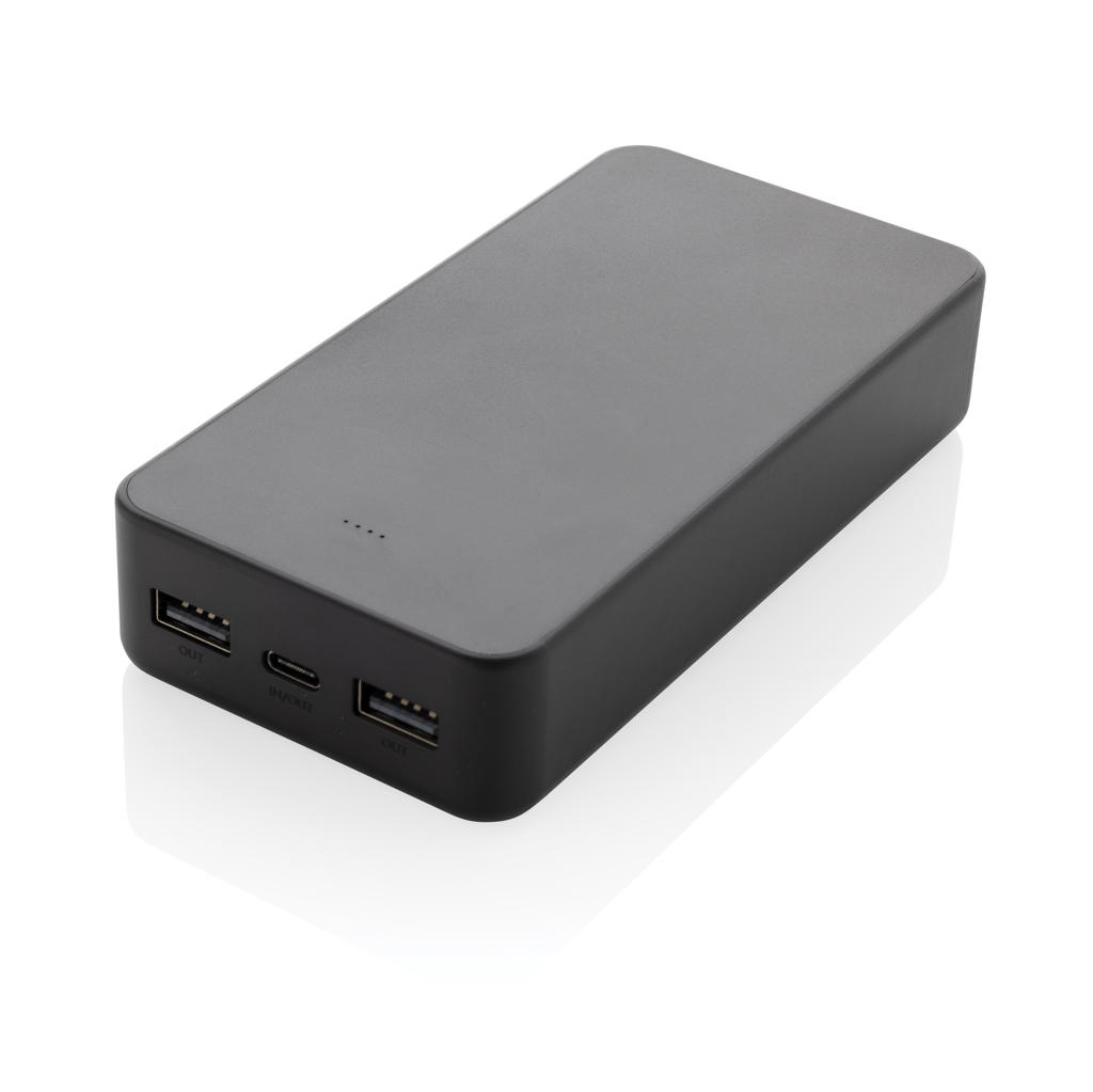 Powerbank 20.000mAh avec USB C en ABS recyclé RCS Boostcore