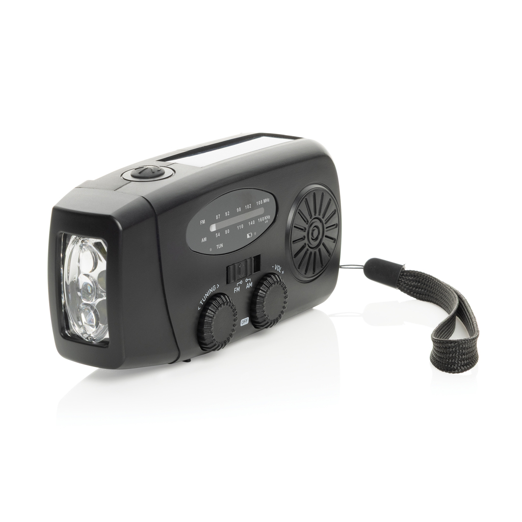 Radio d'urgence en plastique recyclé RCS RescueWave