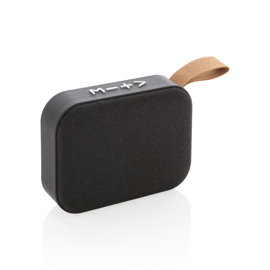 Enceinte avec tissu