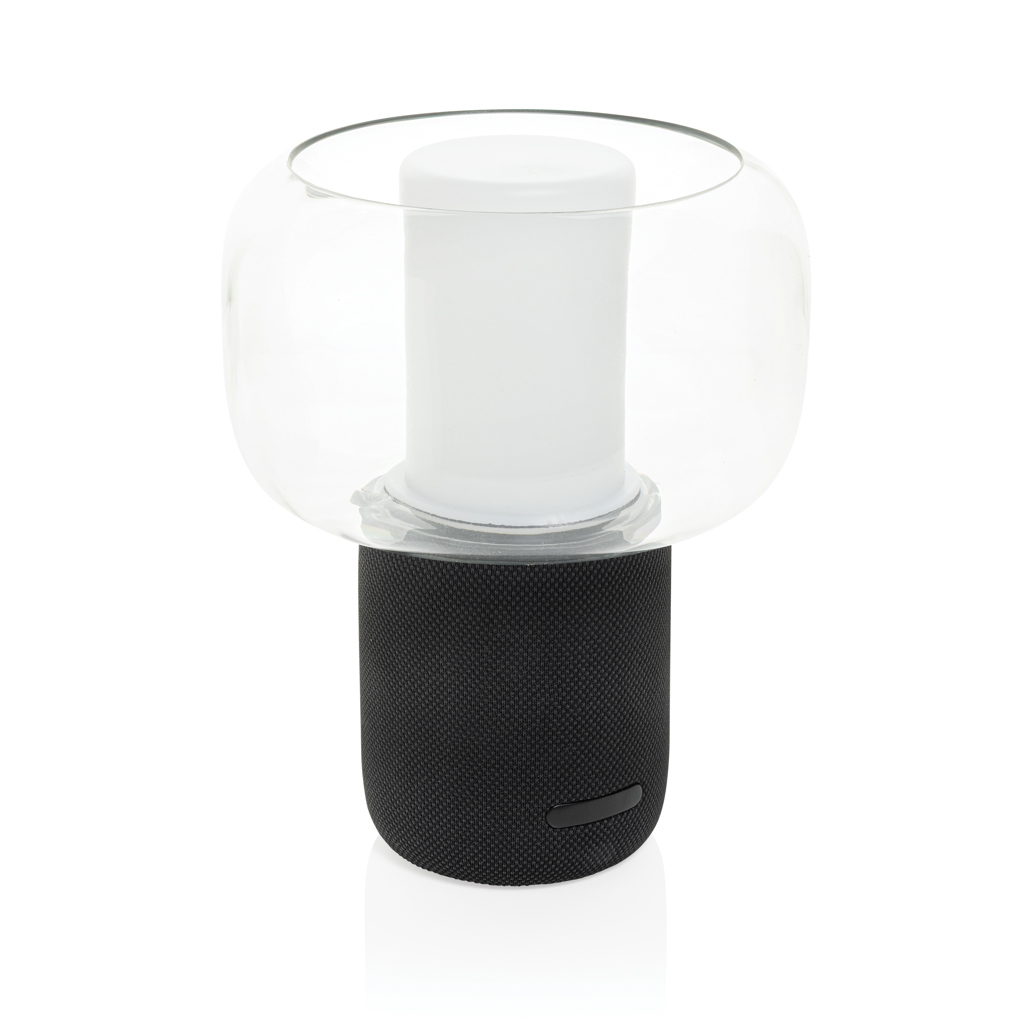 Lampe avec haut-parleur 10W en plastique recyclé RCS Lux