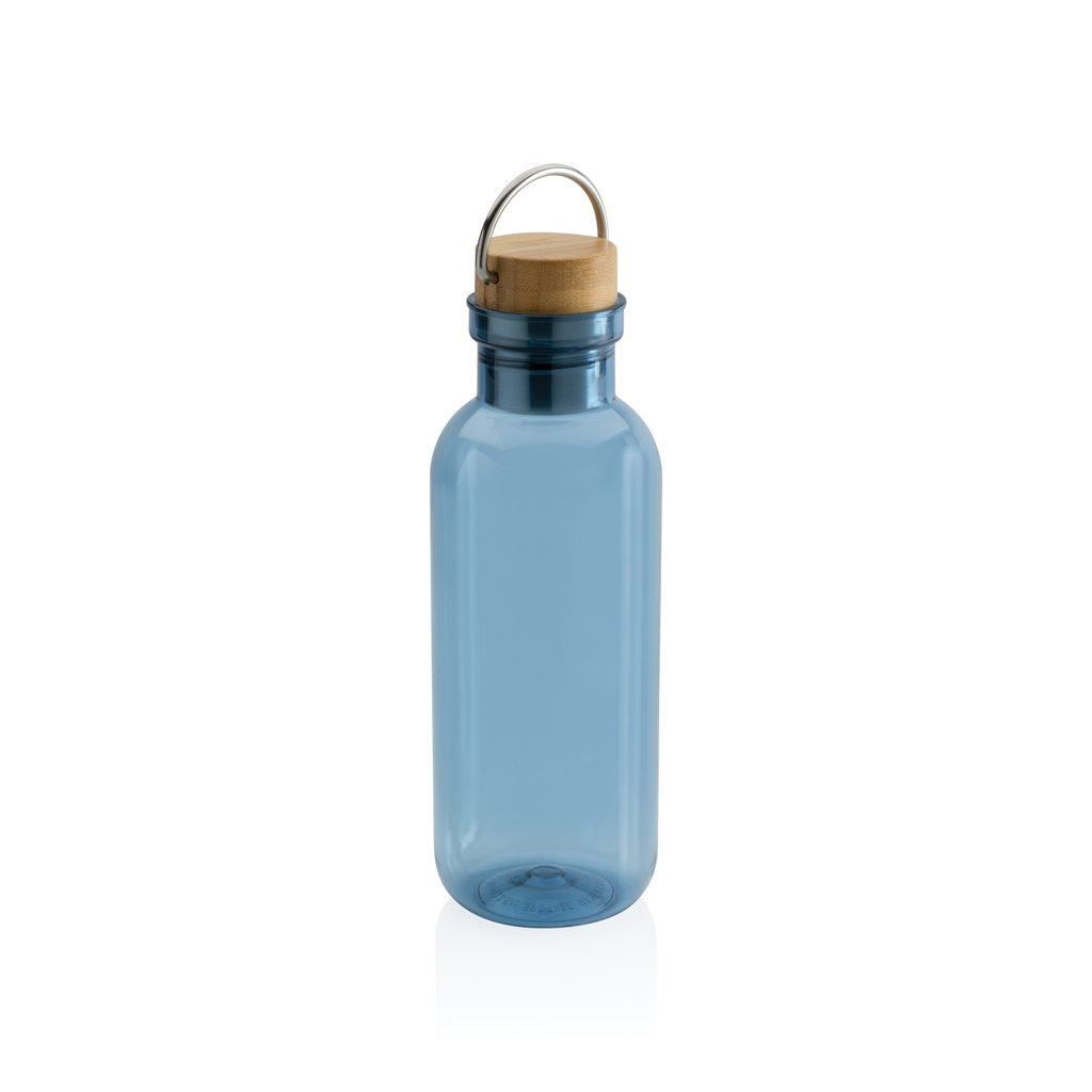 Bouteille 680ml en rPET RCS, couvercle en bambou